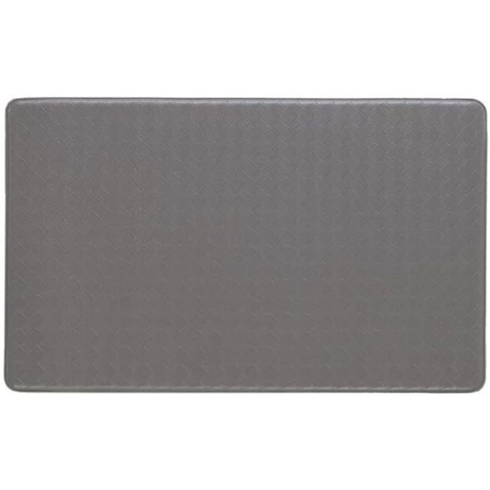Embossed Leather Like Doormat/Bathroom Anti Fatigue Mat for Kitchen Floor for